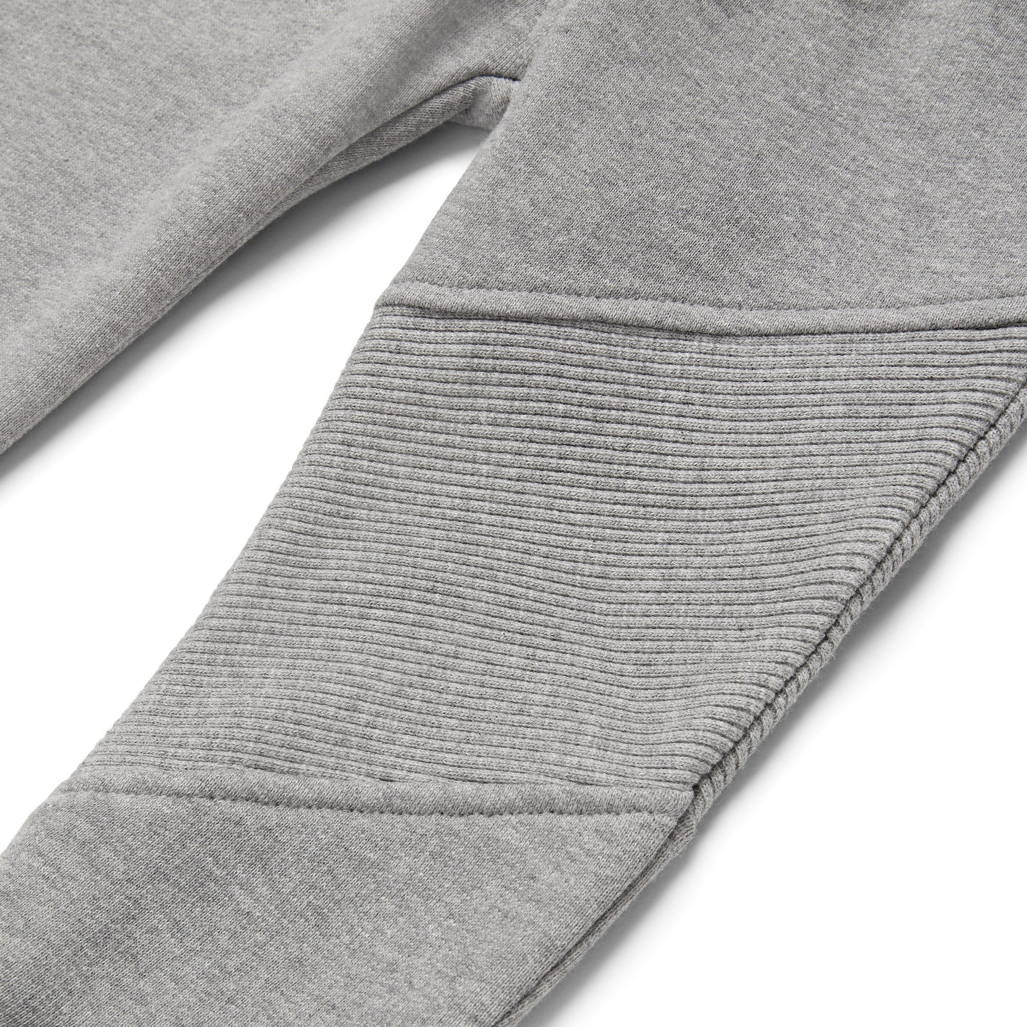 Close up of rib detail on jogger
